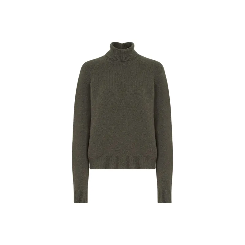 FENDI Turtleneck Long Sleeved Knitted Jumper-0