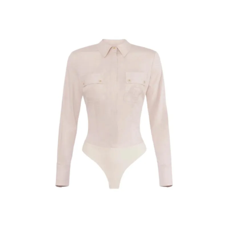Elisabetta Franchi Bodysuits Women's Pink-0