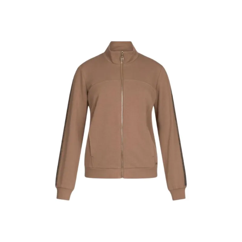LIU·JO Rhinestone trimmed Track Jacket-0