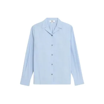 THEORY THEORY Designer Co authored Collection Shirt Women's Light Blue Stripes