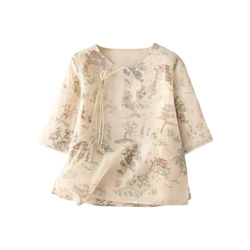 Cypress House Shirt Women's Apricot-0