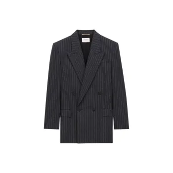 SAINT LAURENT Jackets Coats Women's Black