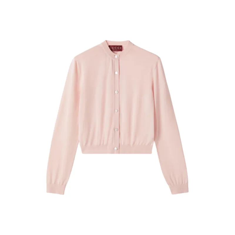 GUCCI Button Up Knit Cardigan-0