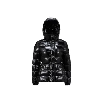 Moncler Logo Patch Puffer Jacket