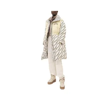 HERMES Down Jacket Women's White