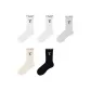 2 White, Light Gray, Khaki, Black
