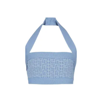 BALMAIN FW24 Camisole Women's Blue