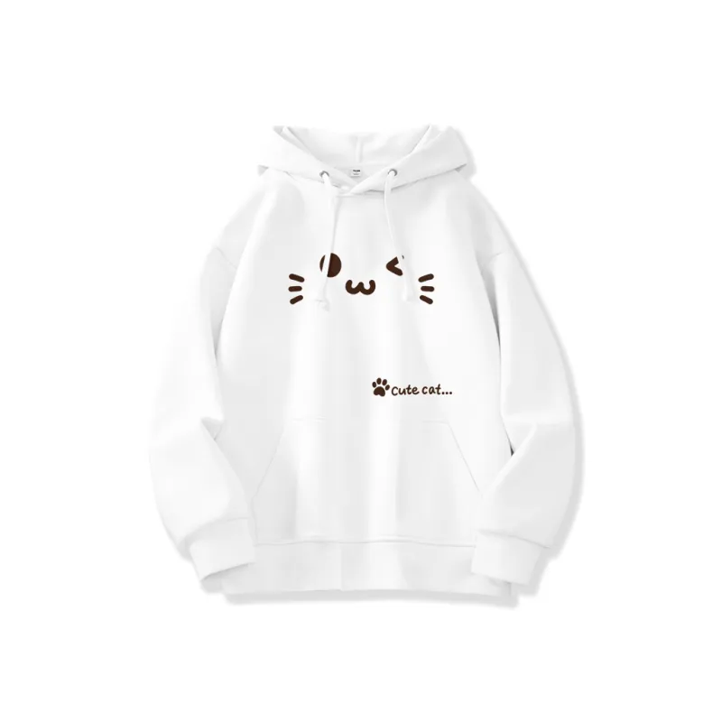 Cotton Sweatshirts Women's-17