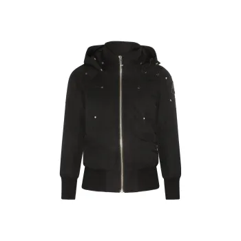 Moose Knuckles Zip Up Hooded Jacket