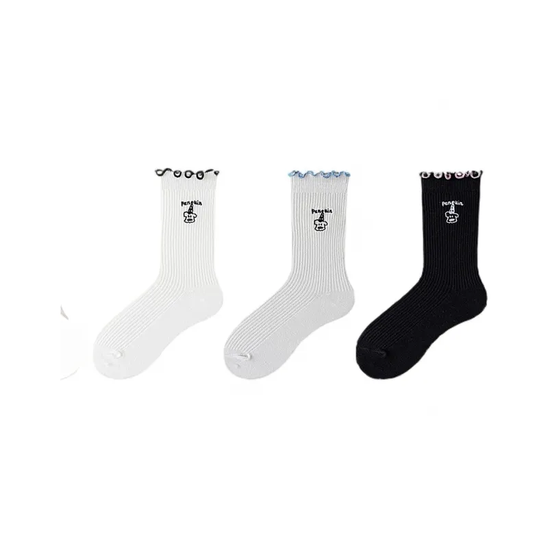 H YXIANG Mid Calf Socks Women's Combo Set-4
