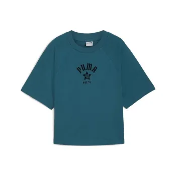 PUMA PLAY LOUDCLASSICS T Shirt Women's Green