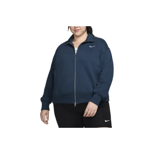 Nike Sportswear Phoenix Fleece Women's Oversized Track Jacket girls Size