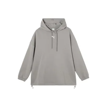 PUMA DARE TO OVERSIZED HOODIE TR Sweatshirt Women's Light Gray