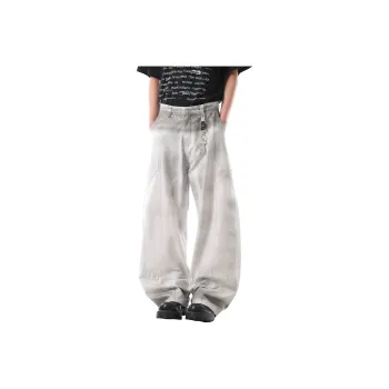 Jeep Casual Pants Unisex White