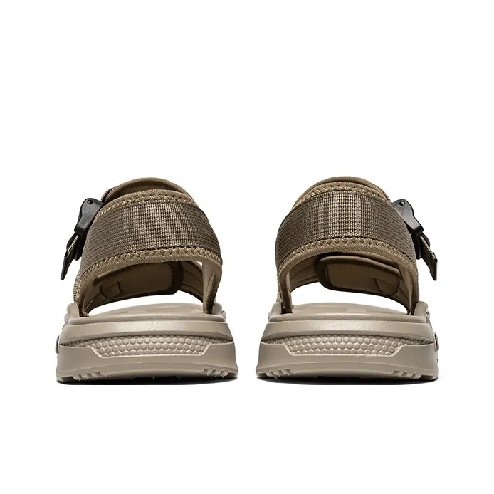 Mulinsen Beach Sandals Men Brown/All Black/Black White-2