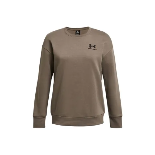 Under Armour Essential Fleece Sweatshirt Women's High Ground Light Missguided