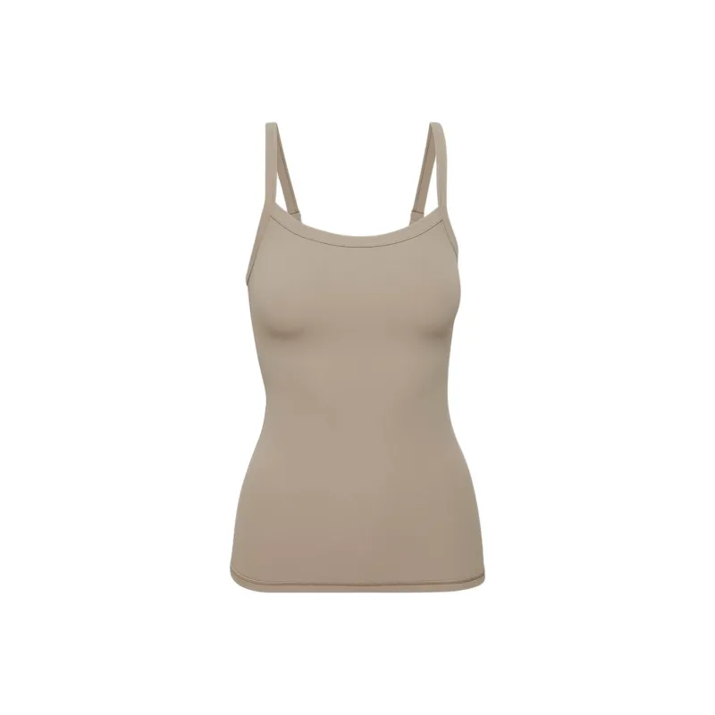 ARITZIA GOLDEN BUTTER TUMBLER HIP TANK Camisole Women's Nomad Taupe/Nomad Gray Umber-0