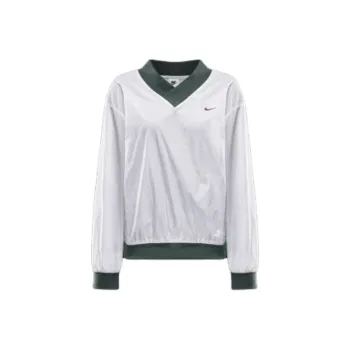 Nike Sportswear Essential Women's Loose Uv Woven Long Sleeve V Neck Top