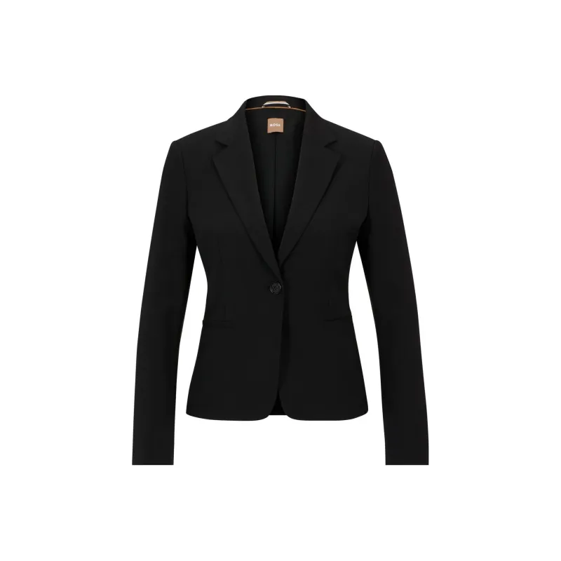 HUGO BOSS Single breasted Notch lapels Blazer-0