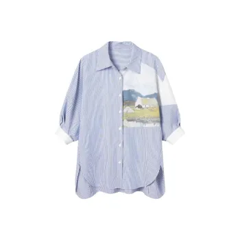 ABBY GODDESS Shirt Women's Blue