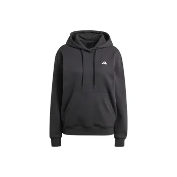 Adidas Essentials Small Logo Feel Cozy Hoodie Black
