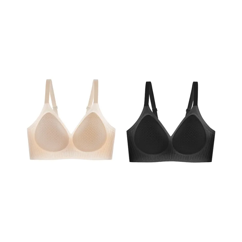 QIANLINGMEI Bra Women's Combo Set-0