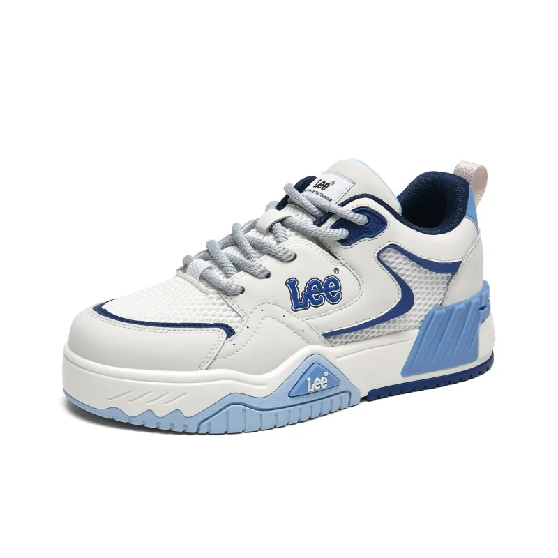 Lee Breathable Mesh, Fashion Trend, Classic And Versatile Low Top Height Increasing Skateboard Shoes Men's-6