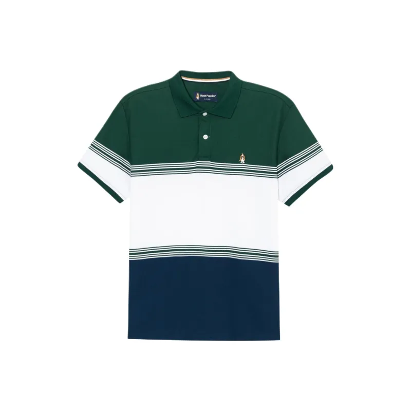 Hush Puppies Polo Shirt Men's 074 Dark Green 1-0