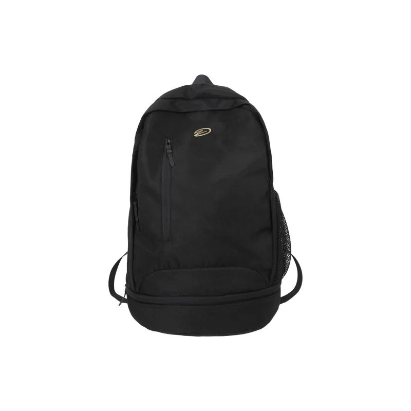 H YXIANG Oxford Backpack Regular Unisex Black White/Black Gold-2