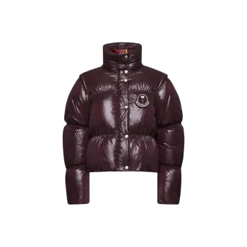 Moncler Logo Patch Puffer Jacket