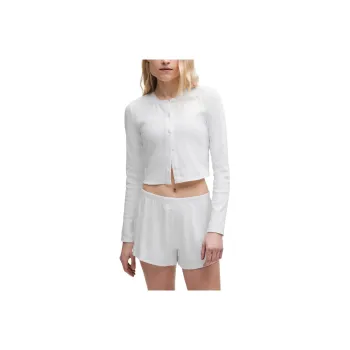 Lululemon Cropped Series Cotton Pointelle Shirt Women's