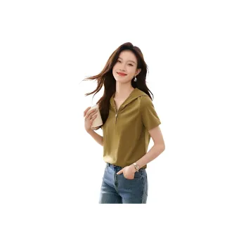 Mo Han Yi Mei T Shirt Women's Ginger Yellow