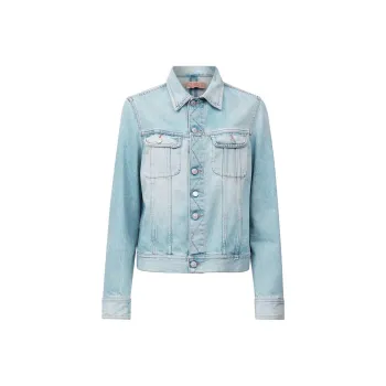 MM6 Maison Margiela Cut Out Denim Jacket