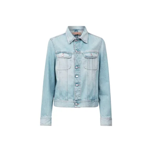 MM6 Maison Margiela Cut Out Denim Jacket