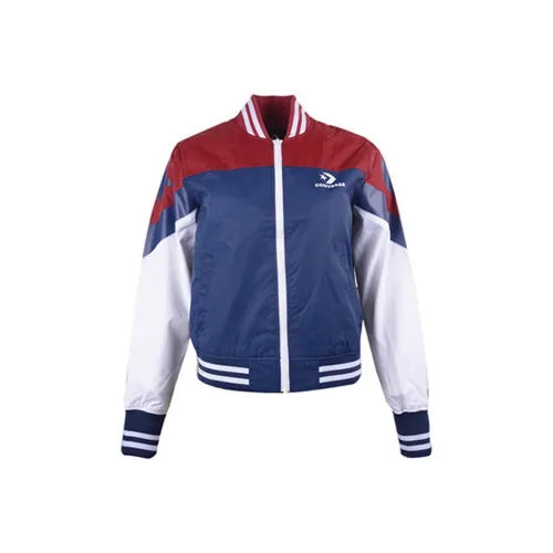Converse Jackets Coats Women's Blue/Red/White
