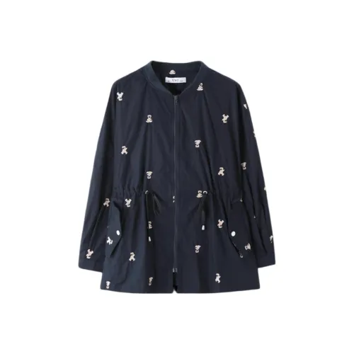 XWI Jackets Women's Navy Blue