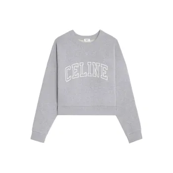 CELINE Loose Sweatshirt In Cotton Fleece