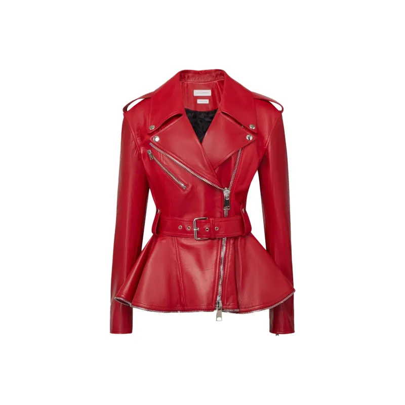 Alexander McQueen Jackets Women's Red-0