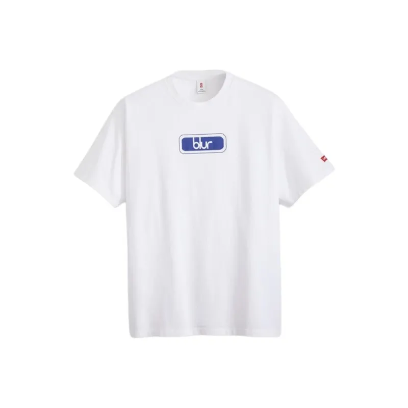 Levi's Blur Collaboration T Shirt Unisex White-0