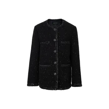 URBAN REVIVO Jackets & Coats Women's Jet Black