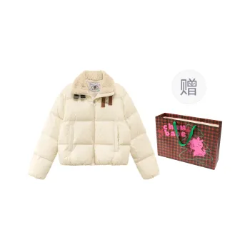 CHUU 2024 Fall Winter Cloud Cream Puff Down Jacket Women's Cream