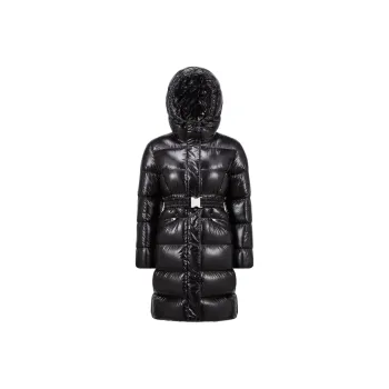 Moncler Bellevue Hooded Long Padded Coat
