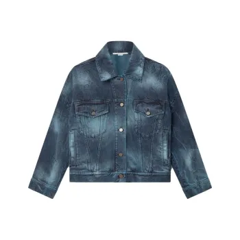 Stella McCartney Tie Dye Oversized Denim Jacket