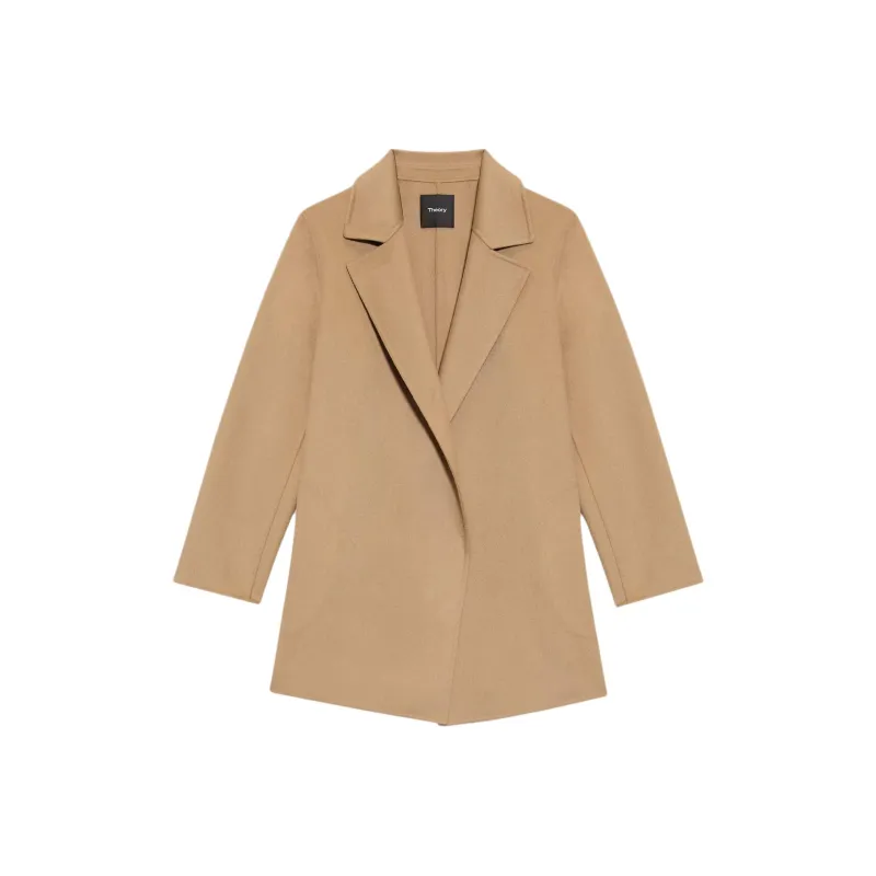 THEORY Double breasted Fitted Blazer-0