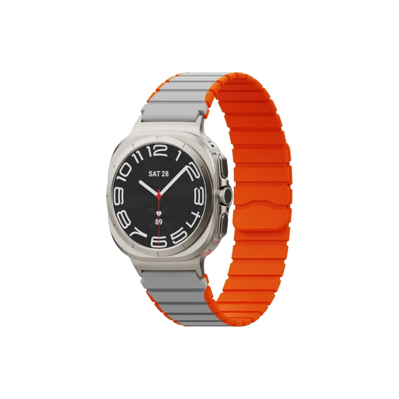 ZHENGGUANG Two Tone Collection Watch Band Samsung Compatibility Silicone Material-2