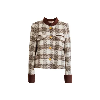 ROEYSHOUSE Jackets & Coats Women's Plaid