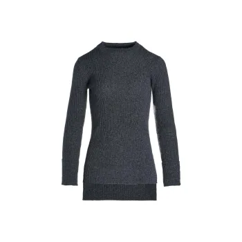 Yohji Yamamoto FW24 Cashmere Sweater Women's Charcoal