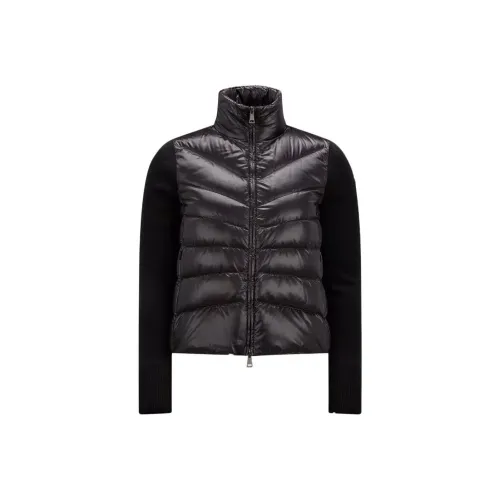 Moncler Logo Patch Zip Up Jacket