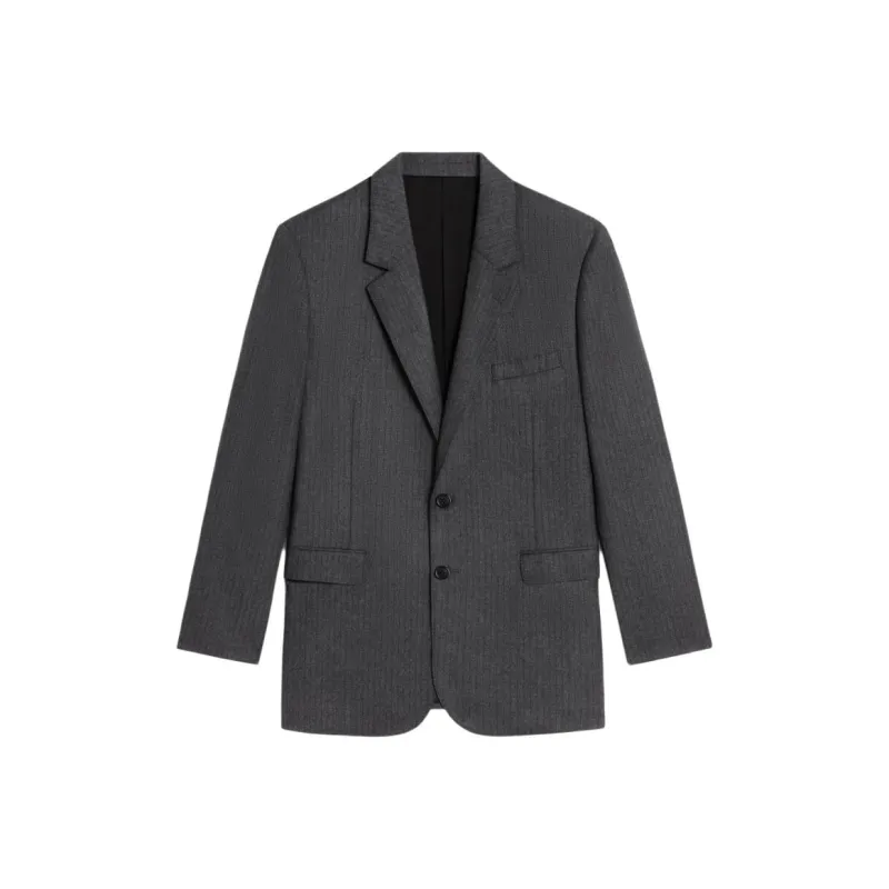 CELINE Jude Jacket In Wool And Cashmere Flannel-0