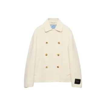 PRADA SS25 Jackets & Coats Women's Ivory